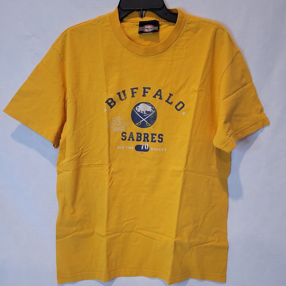 Old Time Sports Yellow Sabres Shirt